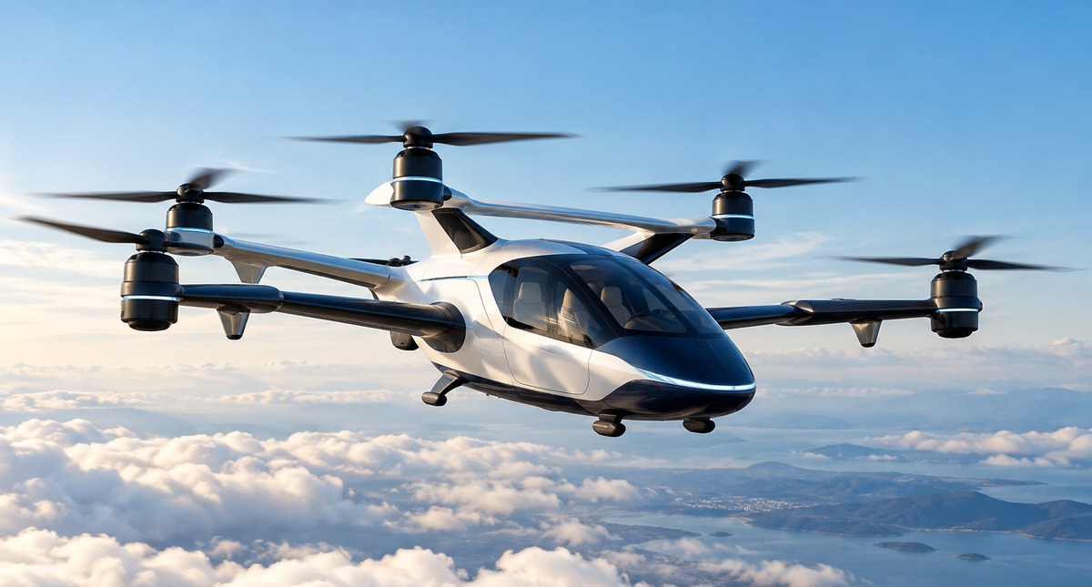 Electric aircraft illustrating aerospace propulsion applications